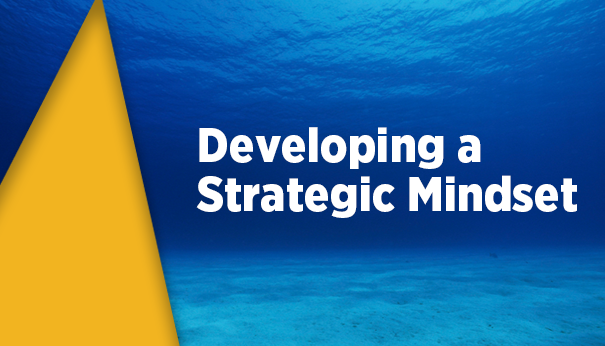 Developing A Strategic Mindset Canadian Management Centre